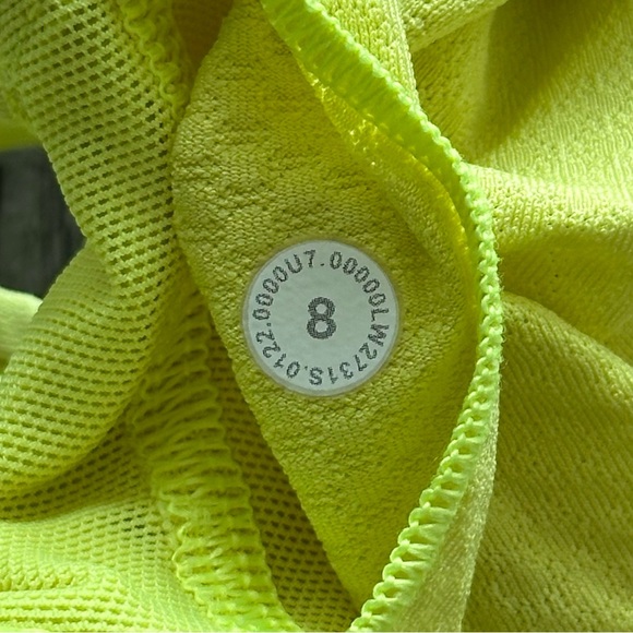 Lululemon Free to Be Bra Wild *Light Support in Electric Lemon (Size 8) - Picture 8 of 8